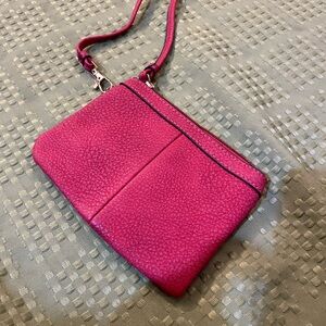 Wilson leather Wristlet Pouch